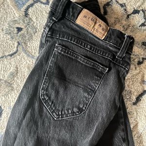 Lees Riders Baggy Jeans. Black. Sz 10